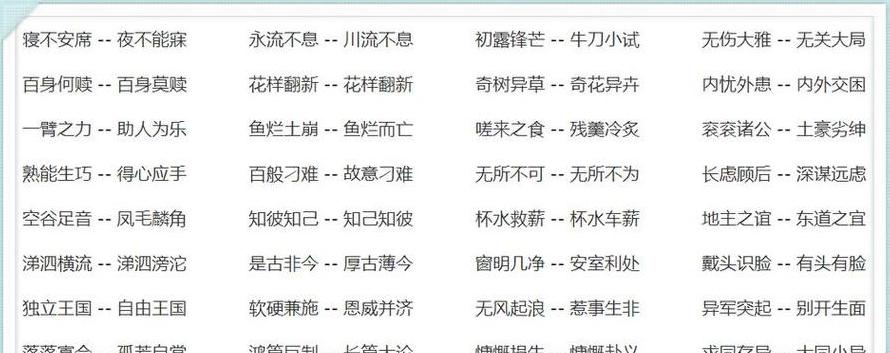 描写建筑物的四字词语成语