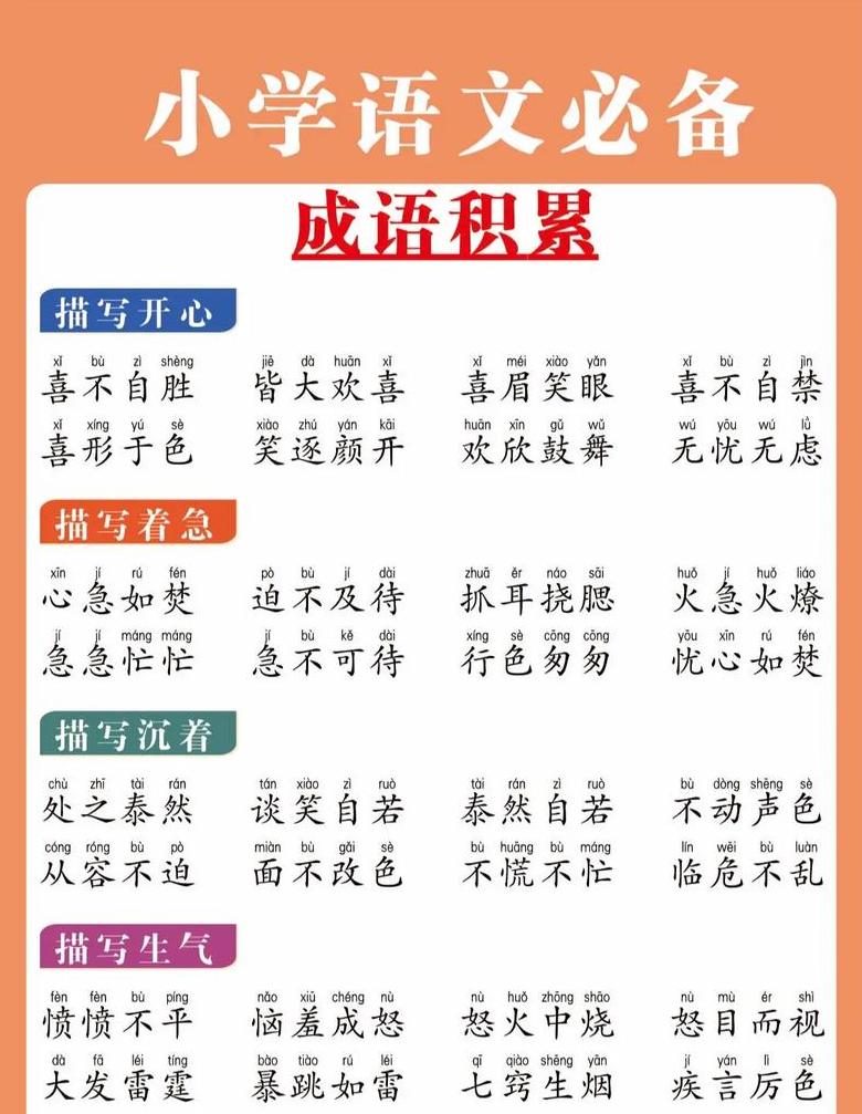 小学常用成语大全
