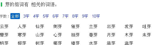 探索芽成语：生命与希望的成语故事