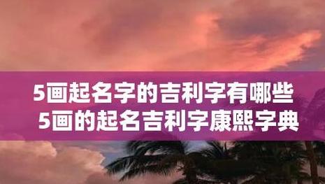 十七画字取名技巧与含义解析