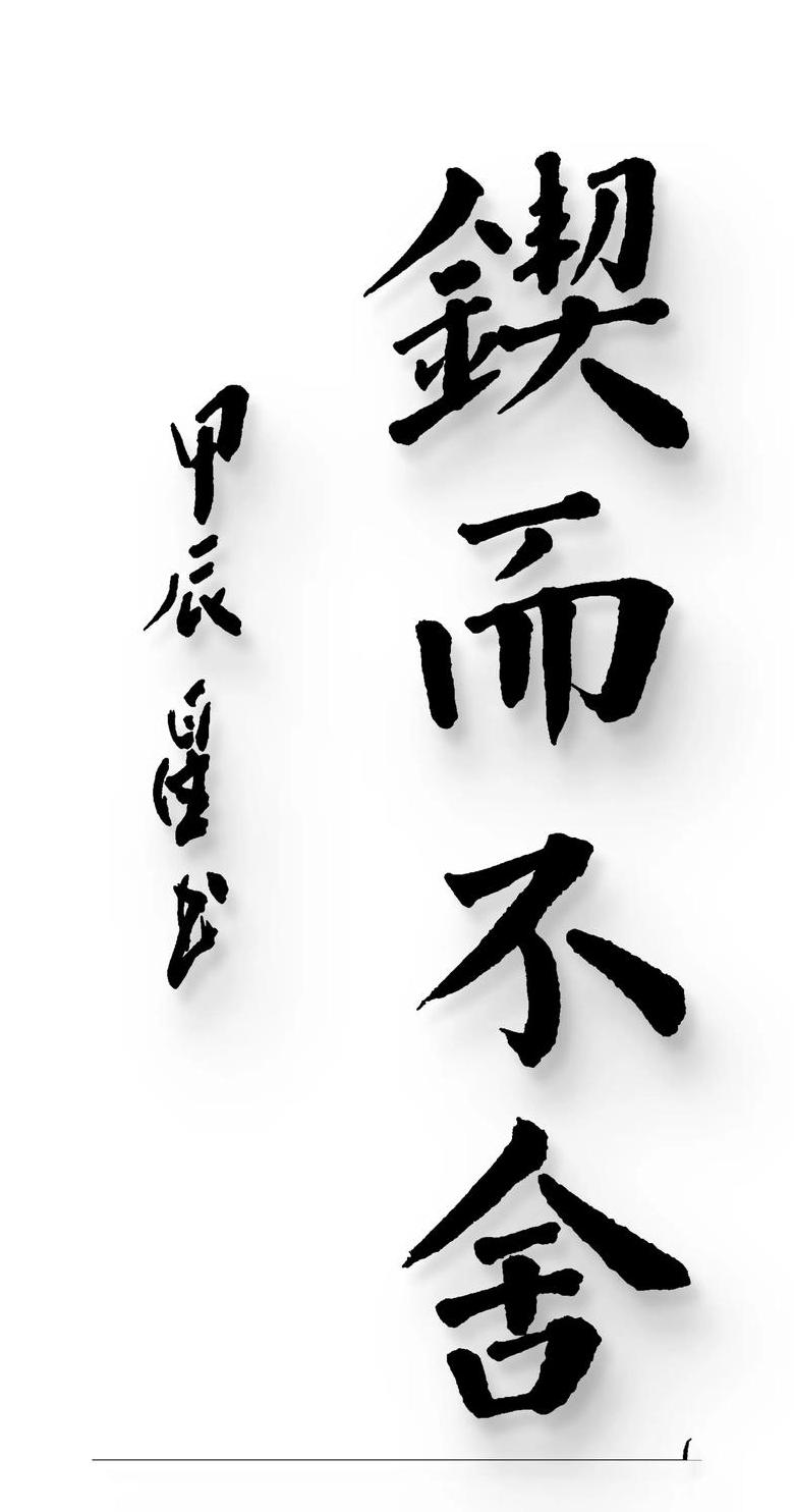 锲而不舍是什么意思什么含义