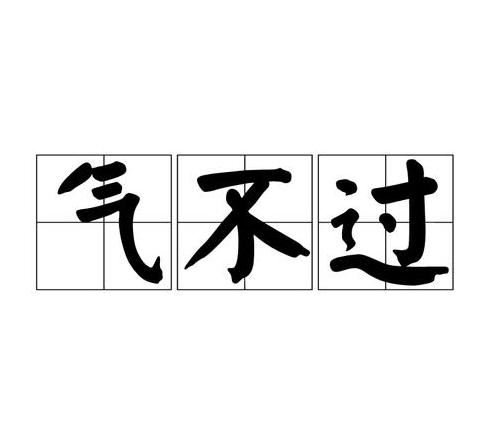 气得什么填词语四个字abac