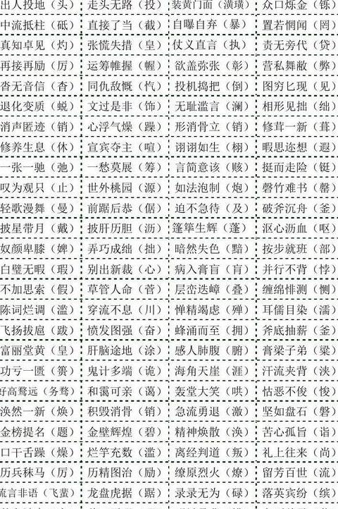 有张字的成语