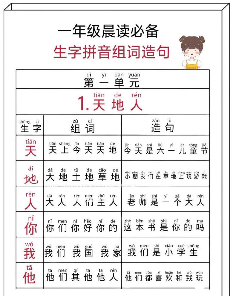 一的组词和拼音怎么写