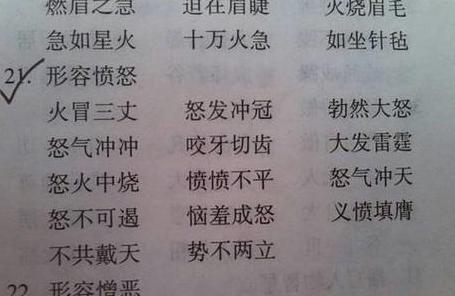第三个字是tian的四字成语