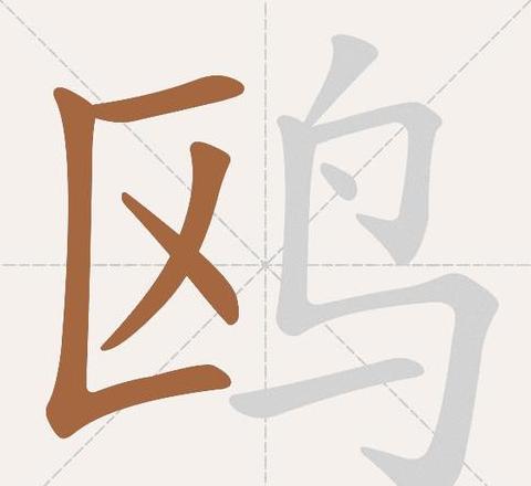 鸟的笔顺怎么读写