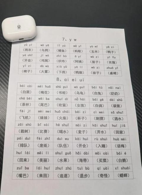 写字两个字的拼音声调