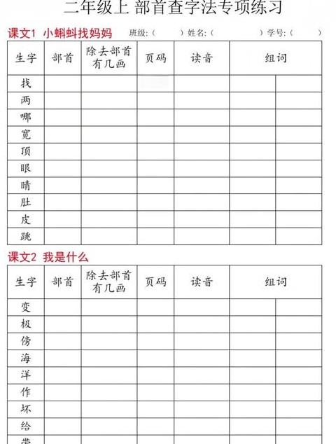 汉字窗笔画详解与部首查字法应用