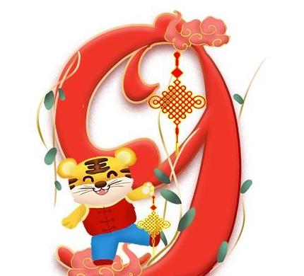 数字九的成语