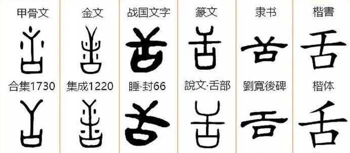 形容随声附和的成语含舌字