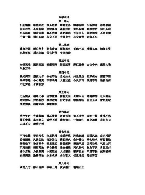 含反义词的四字成语大盘点